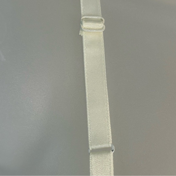 Vintage Vanity Fair Satin Lace Midi Slip Dress Chemise‎ Sz 32 Ivory Romantic 70s - Picture 5 of 9